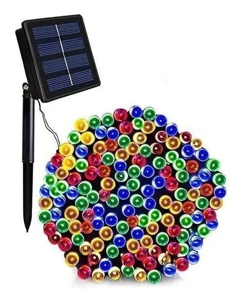 LUCES NAVIDAD CARGADOR SOLAR