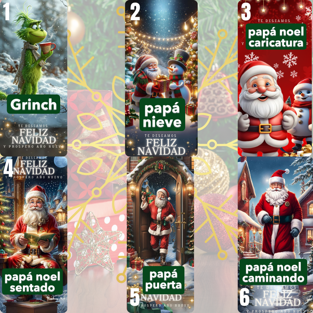 FORRO FUNDA NAVIDEÑA PARA PUERTA