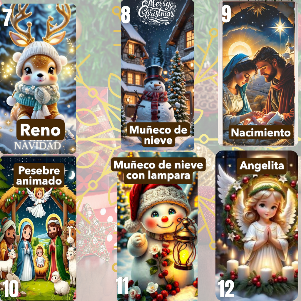 FORRO FUNDA NAVIDEÑA PARA PUERTA