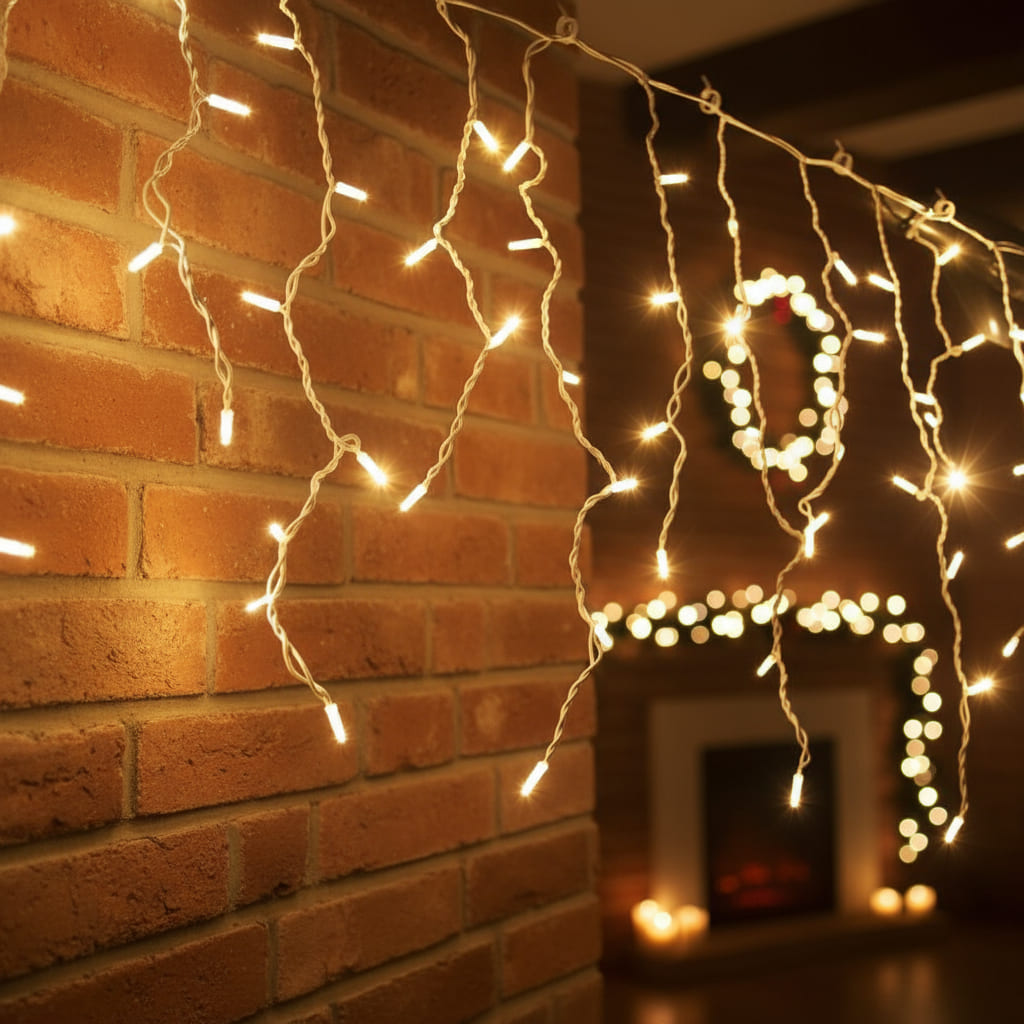 Cortina LED Intercalada 3M 96 LED AL-078