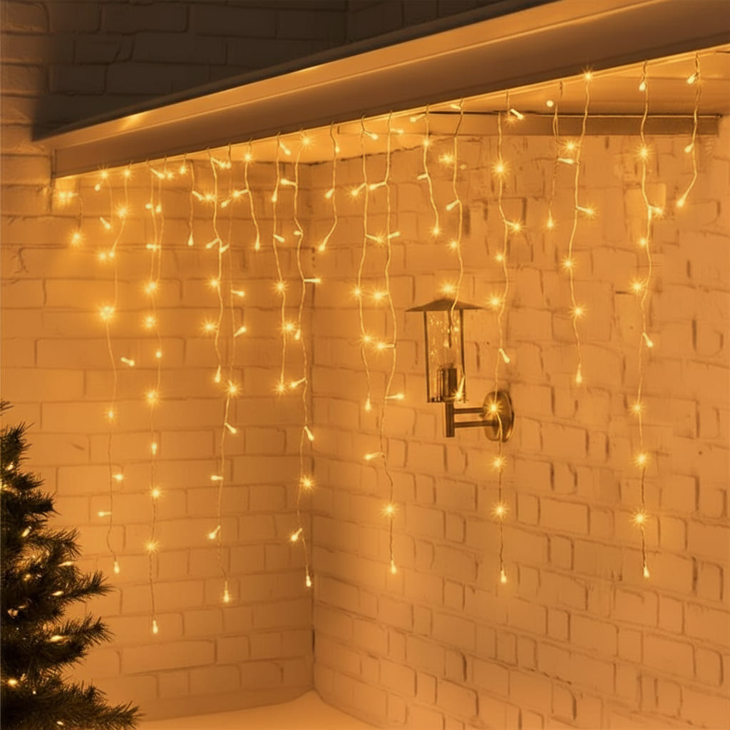 Cortina LED Intercalada 3M 96 LED AL-078