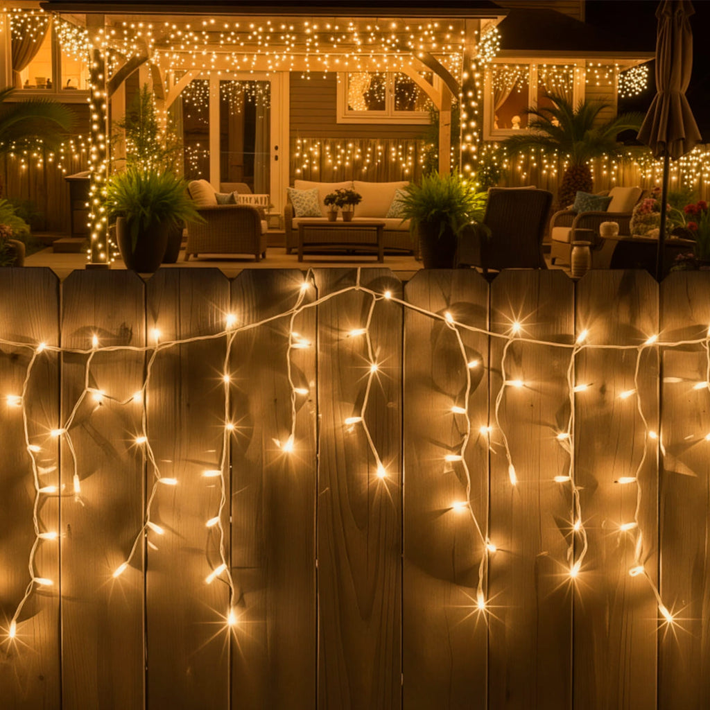 Cortina LED Intercalada 3M 96 LED AL-078