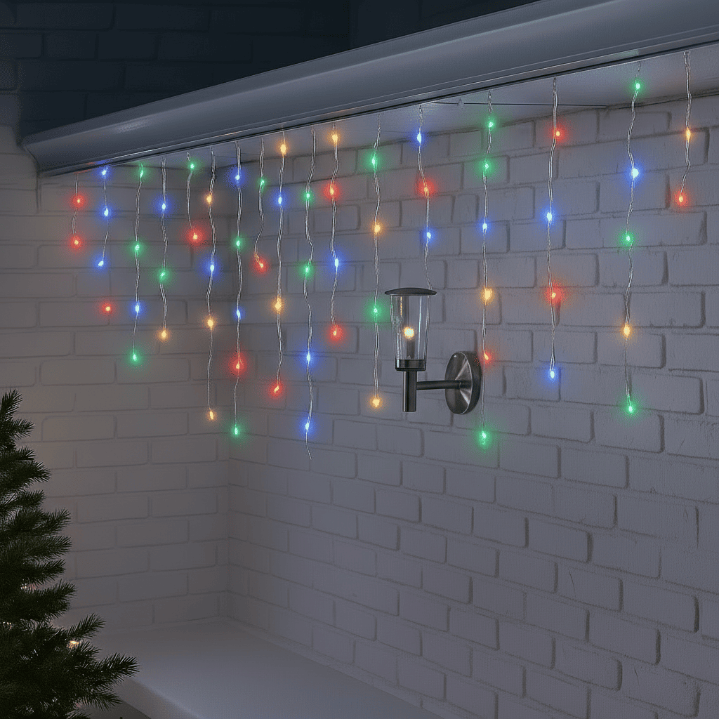 Cortina LED Intercalada 3M 96 LED AL-078