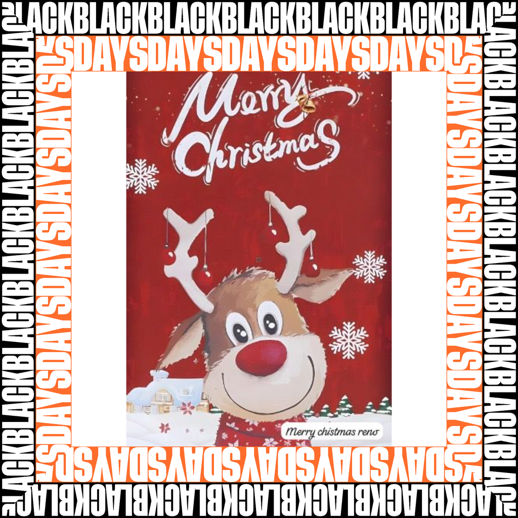 FORRO FUNDA NAVIDEÑA PARA PUERTA