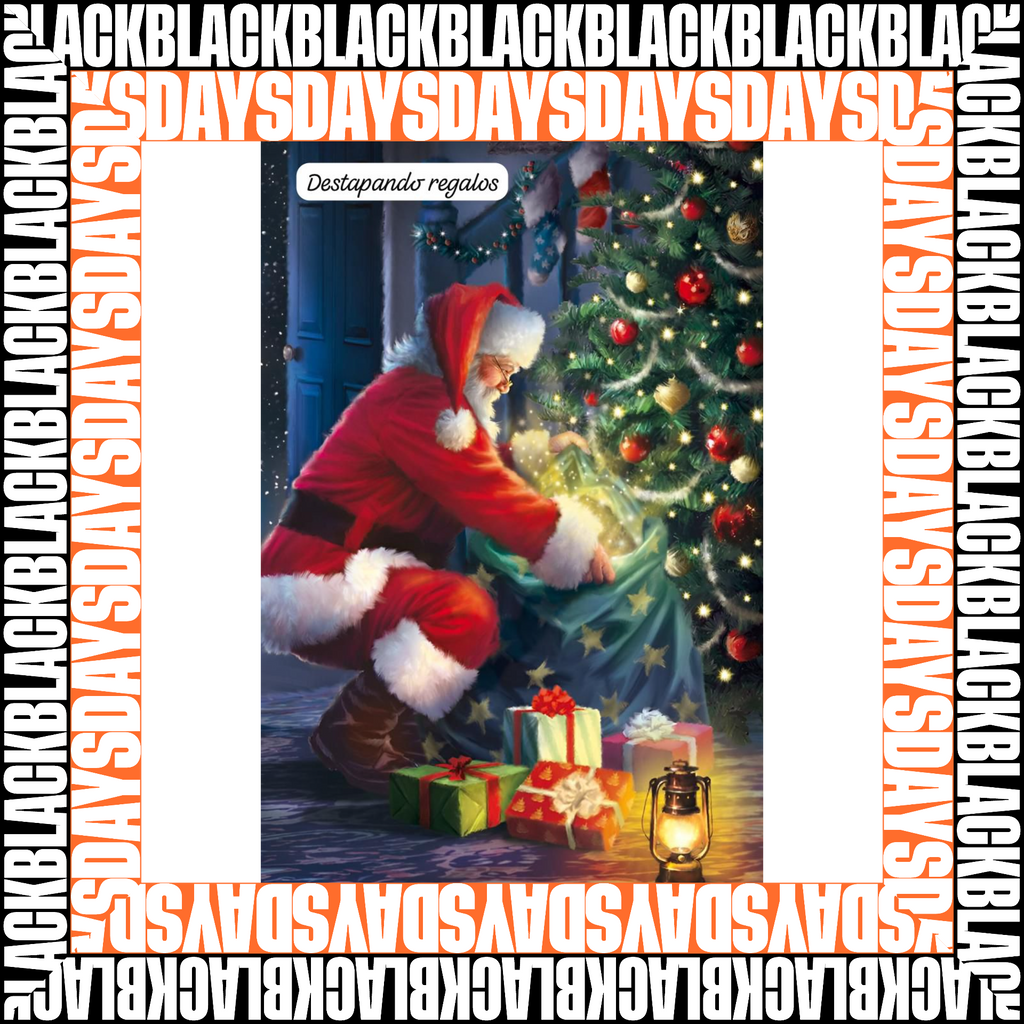 FORRO FUNDA NAVIDEÑA PARA PUERTA