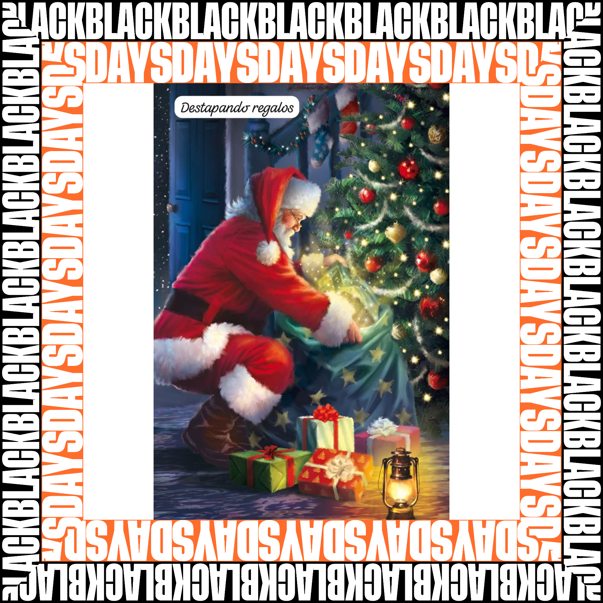 FORRO FUNDA NAVIDEÑA PARA PUERTA