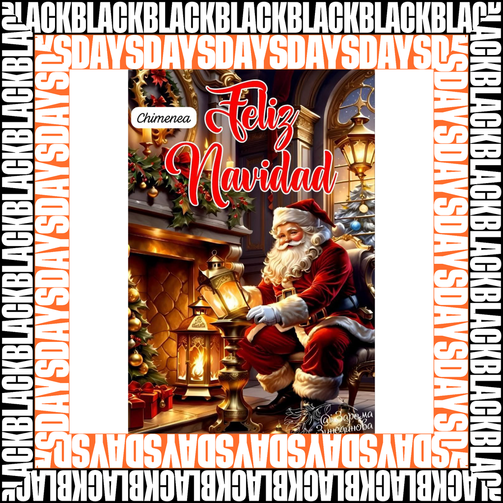 FORRO FUNDA NAVIDEÑA PARA PUERTA