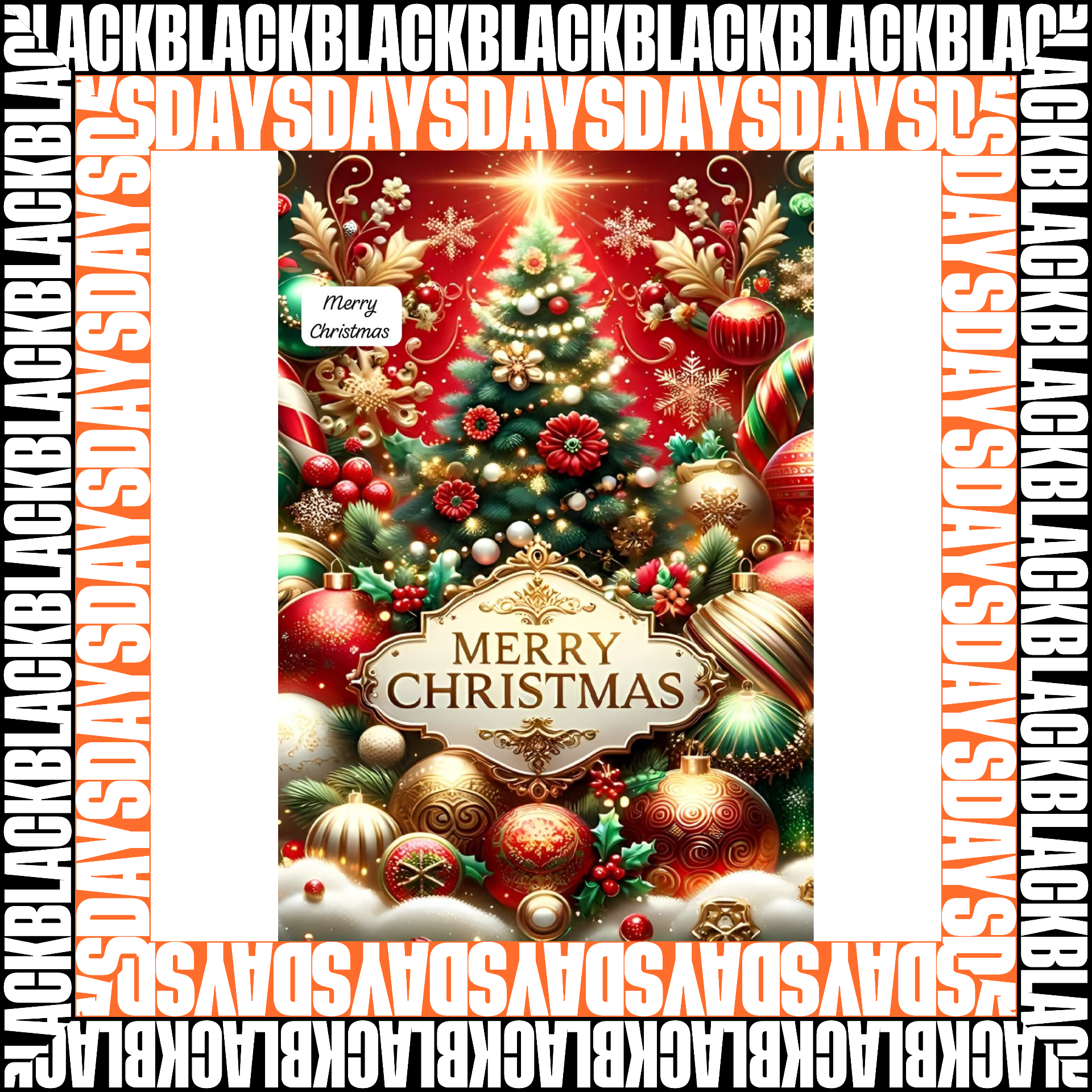 FORRO FUNDA NAVIDEÑA PARA PUERTA