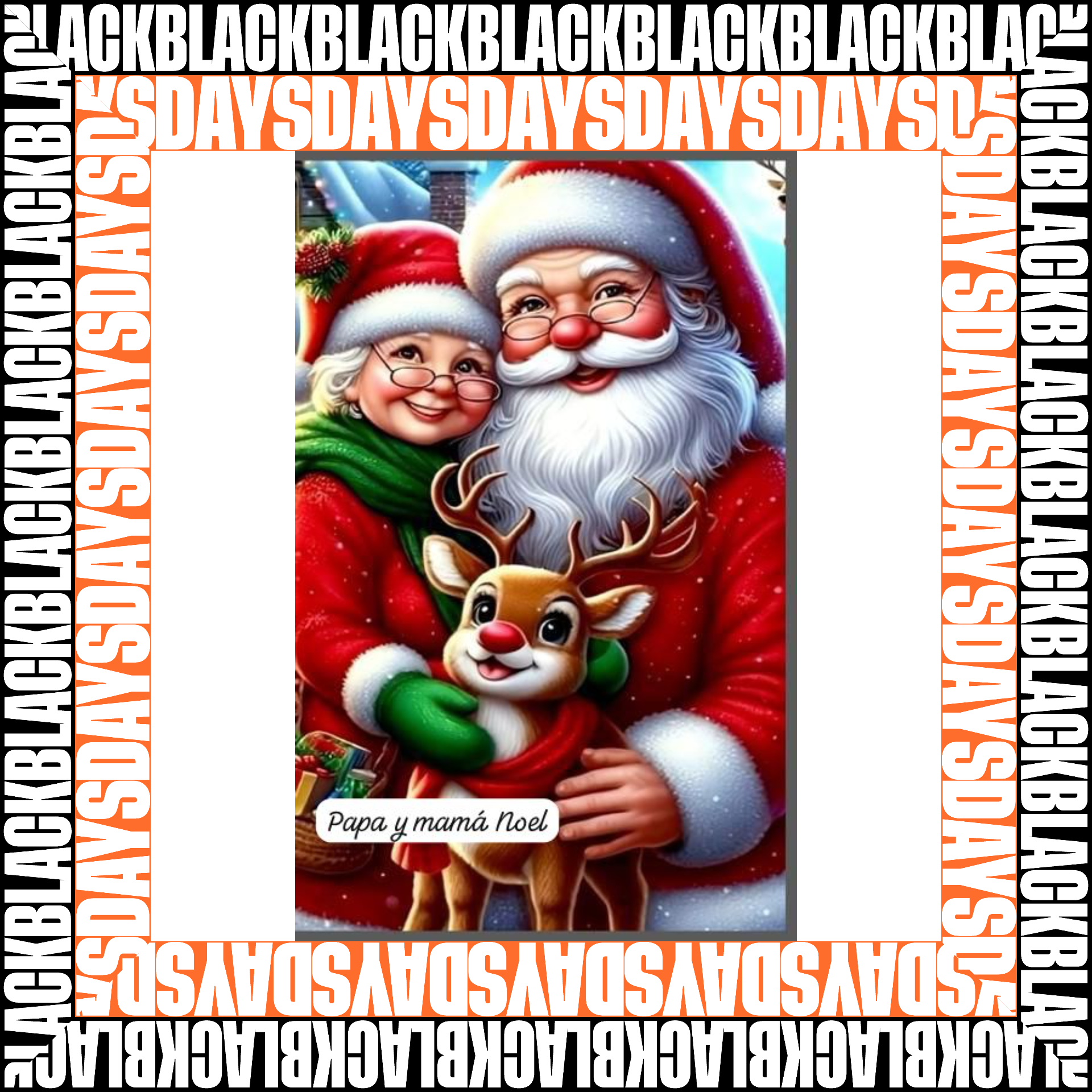 FORRO FUNDA NAVIDEÑA PARA PUERTA