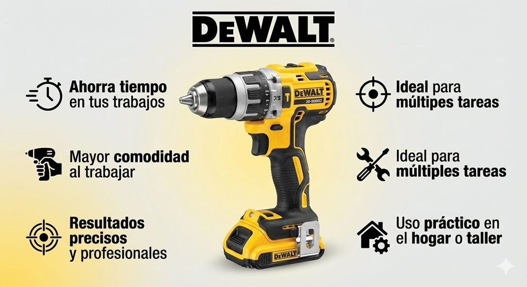 TALADRO DEWALT 36V MANDRIL METALICO